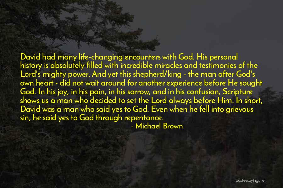 My Heart Is Filled With Joy Quotes By Michael Brown My Heart Is Filled With Joy Quotes By Michael Brown