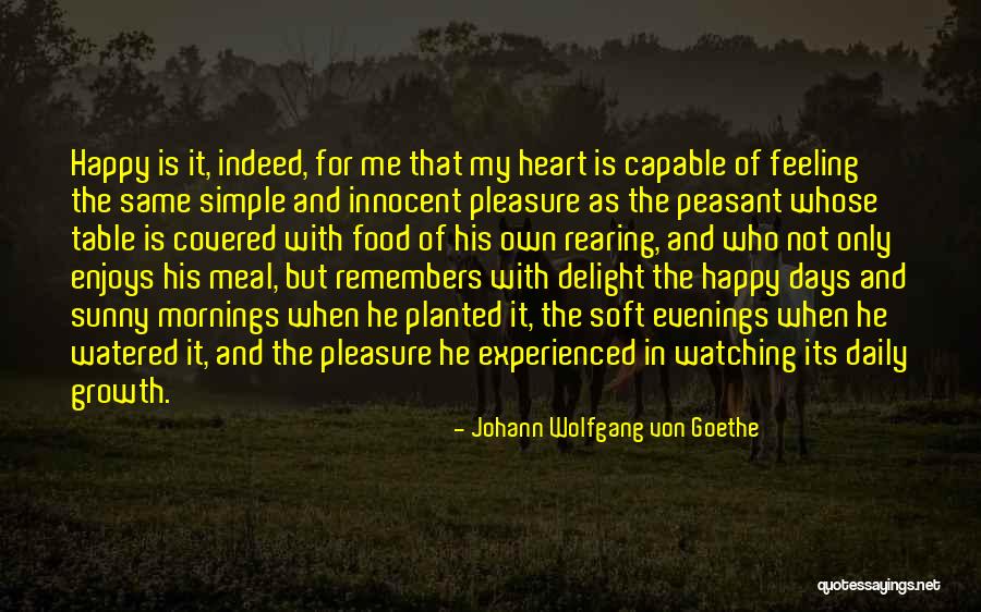 My Heart Is Happy Quotes By Johann Wolfgang Von Goethe My Heart Is Happy Quotes By Johann Wolfgang Von Goethe