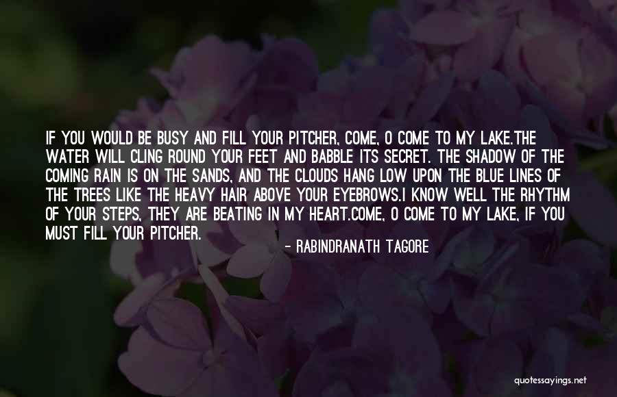 My Heart Is Heavy Quotes By Rabindranath Tagore