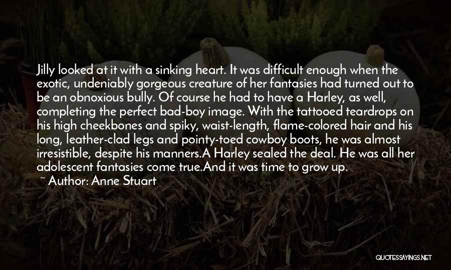 My Heart Is Sinking Quotes By Anne Stuart