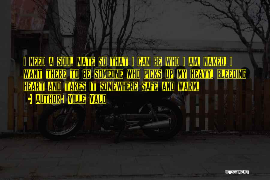 My Heart Is So Heavy Quotes By Ville Valo