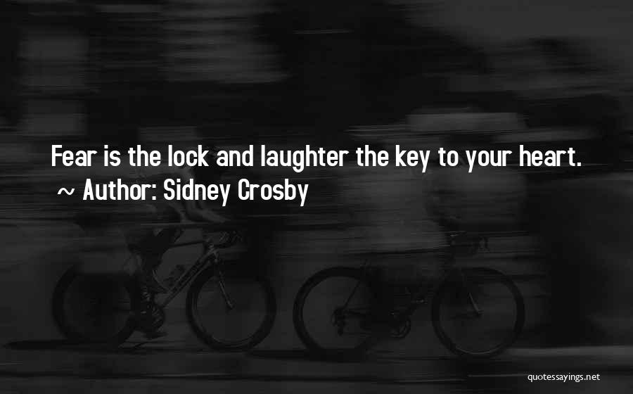My Heart Is Under Lock And Key Quotes By Sidney Crosby