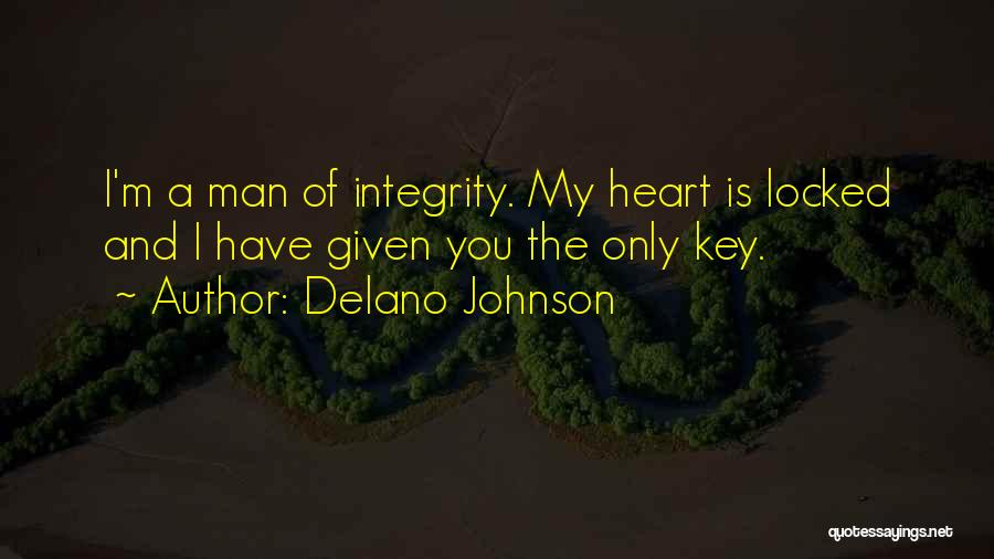 My Heart Locked Quotes By Delano Johnson