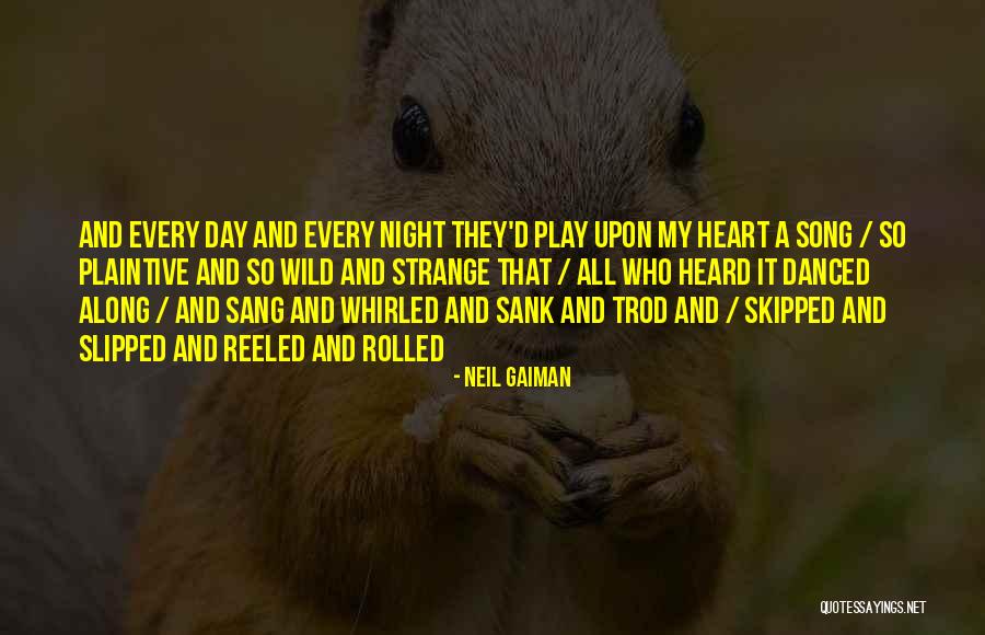 My Heart Sank Quotes By Neil Gaiman My Heart Sank Quotes By Neil Gaiman