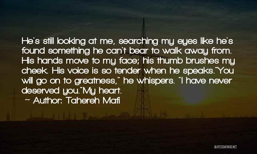 My Heart Speaks Quotes By Tahereh Mafi