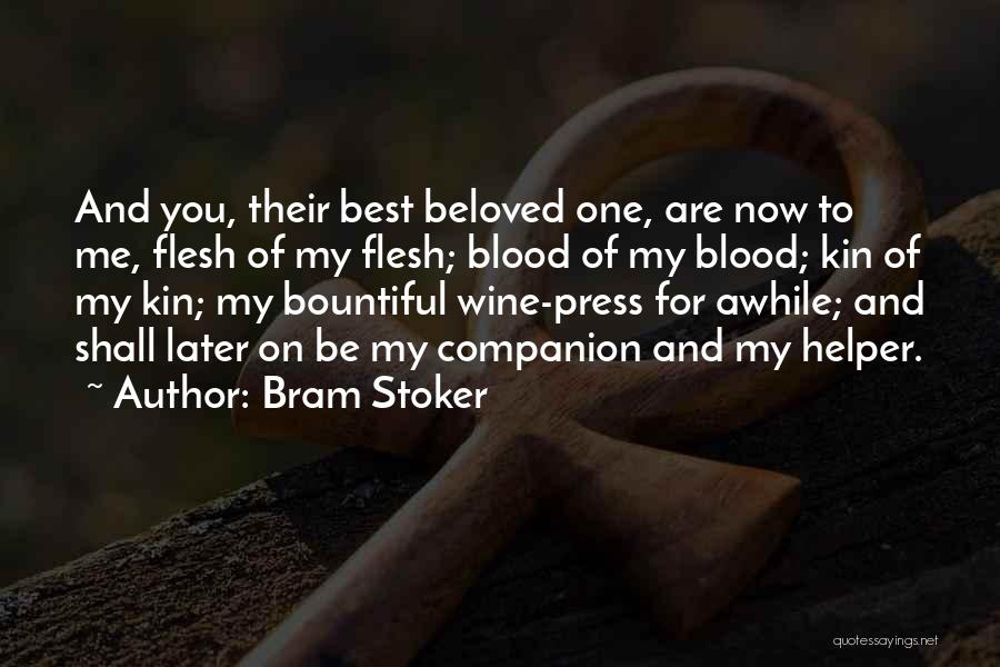 My Helper Quotes By Bram Stoker