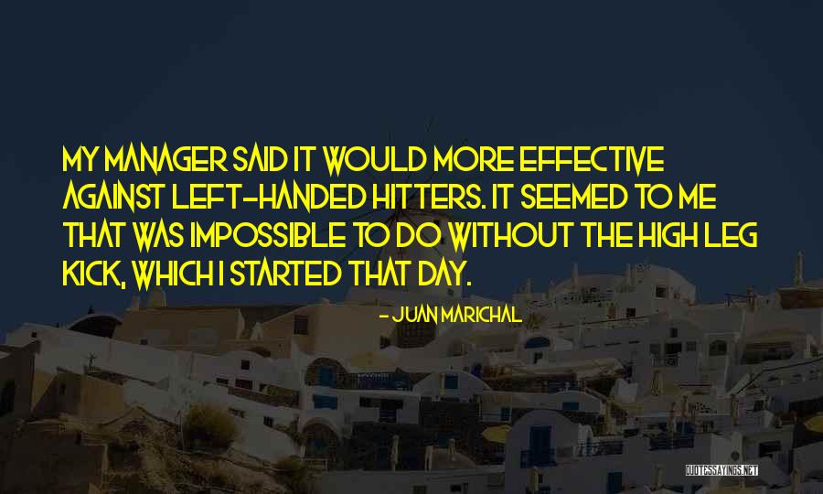 My Hitters Quotes By Juan Marichal My Hitters Quotes By Juan Marichal