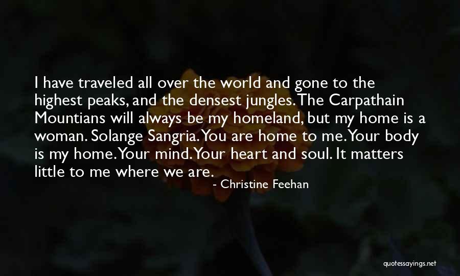 My Home Is Your Home Quotes By Christine Feehan