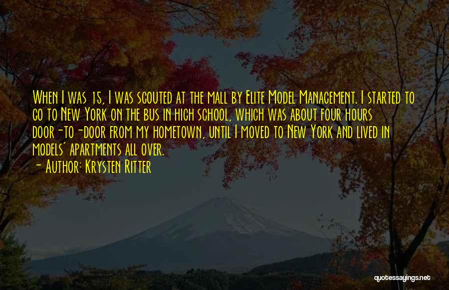 My Hometown Quotes By Krysten Ritter