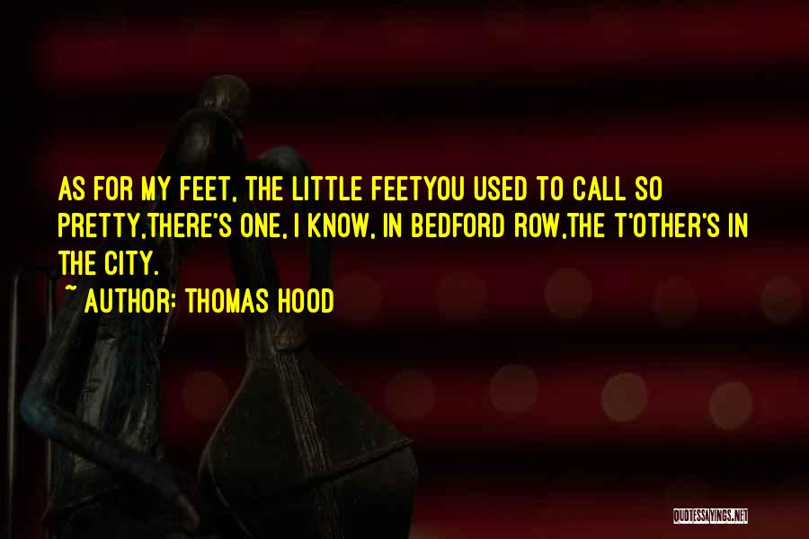 My Hood Quotes By Thomas Hood