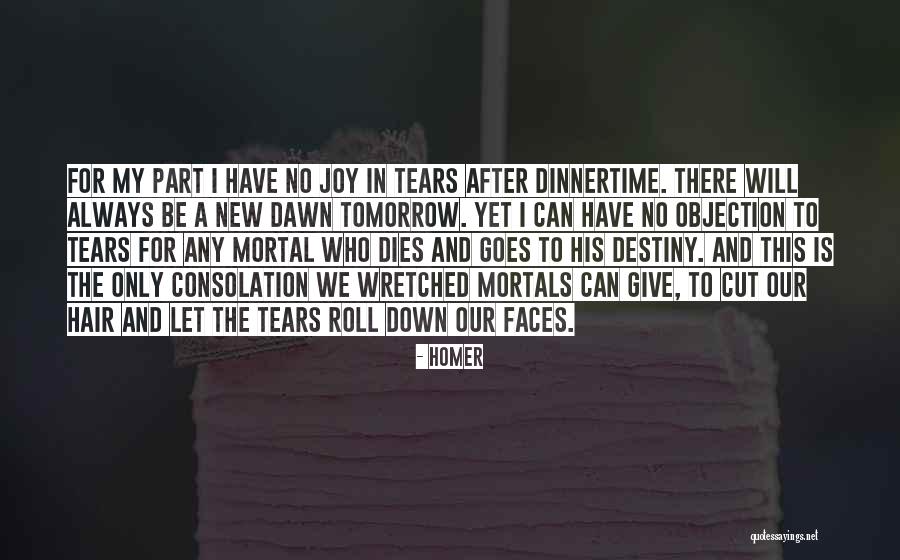 My Hope For Tomorrow Quotes By Homer My Hope For Tomorrow Quotes By Homer