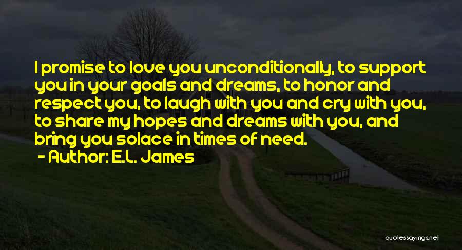 My Hopes And Dreams Quotes By E.L. James