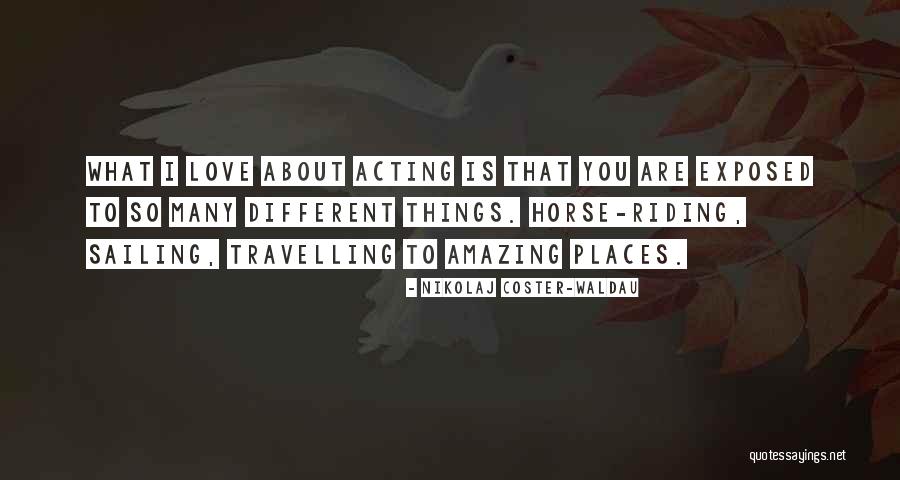 My Horse Is Amazing Quotes By Nikolaj Coster-Waldau My Horse Is Amazing Quotes By Nikolaj Coster-Waldau