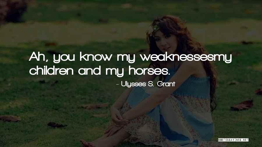 My Horse Quotes By Ulysses S. Grant