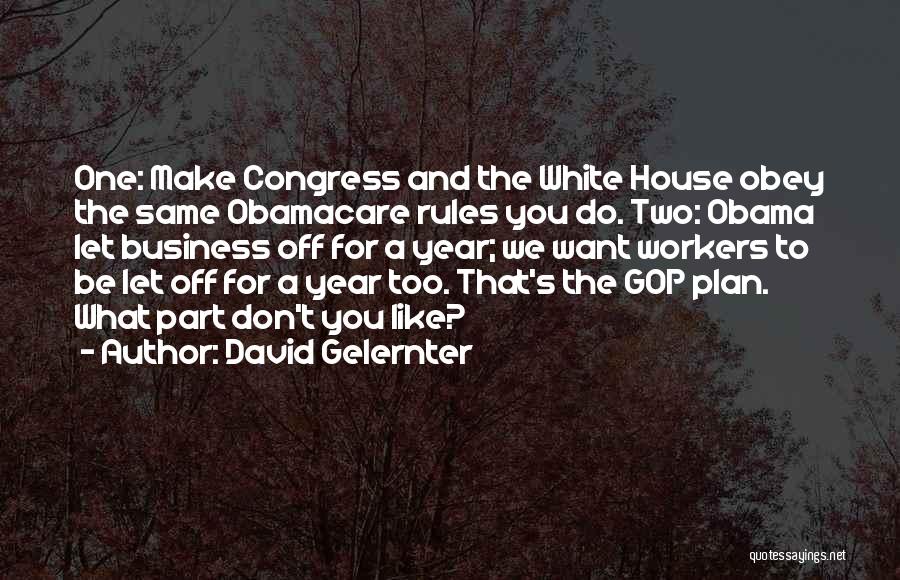 My House My Rules Quotes By David Gelernter