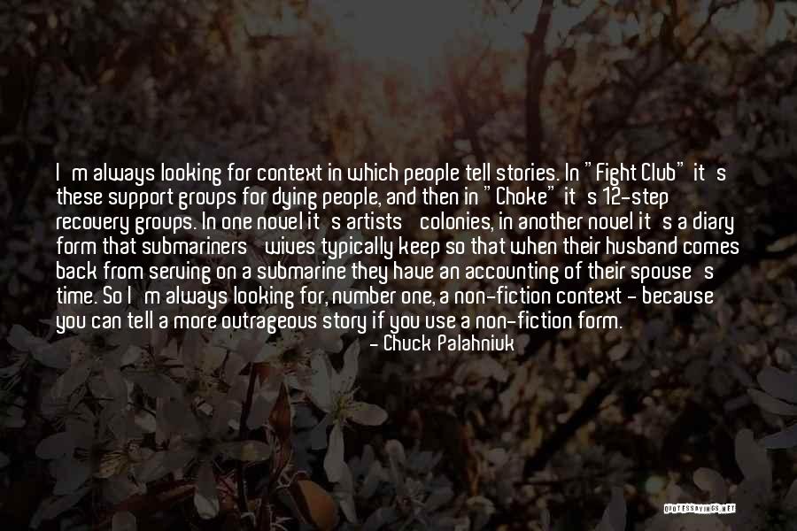 My Husband Is Dying Quotes By Chuck Palahniuk