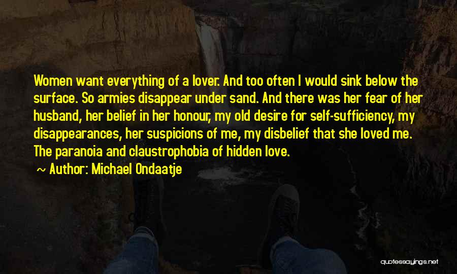 My Husband Lover Quotes By Michael Ondaatje