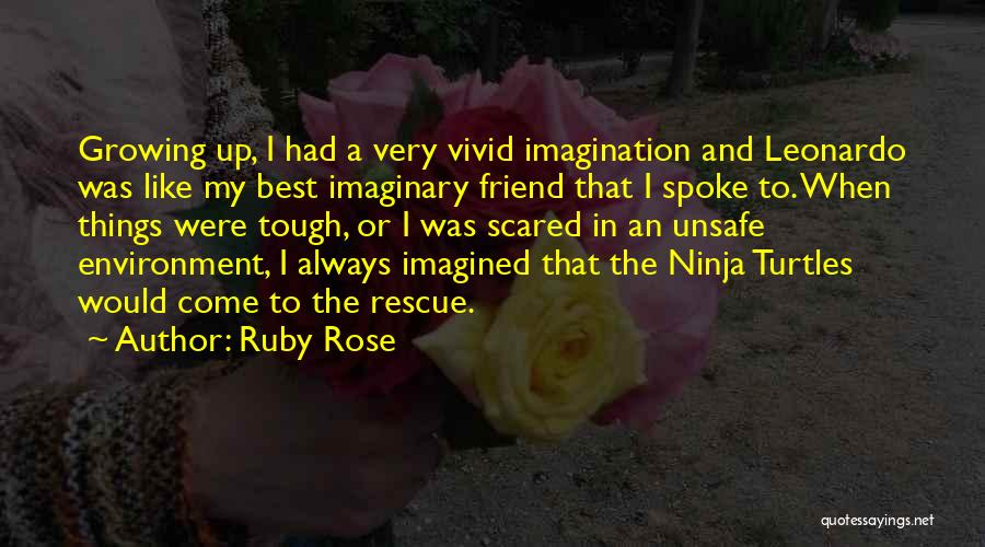 My Imaginary Friend Quotes By Ruby Rose