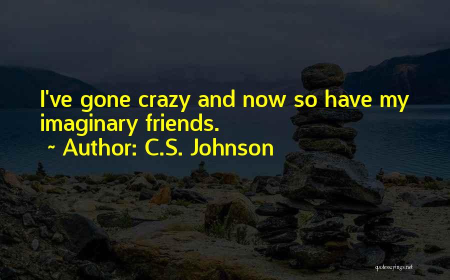 My Imaginary Friends Quotes By C.S. Johnson