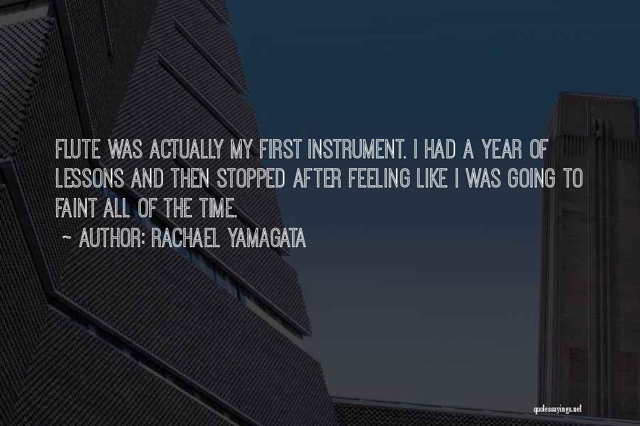 My Instrument Quotes By Rachael Yamagata