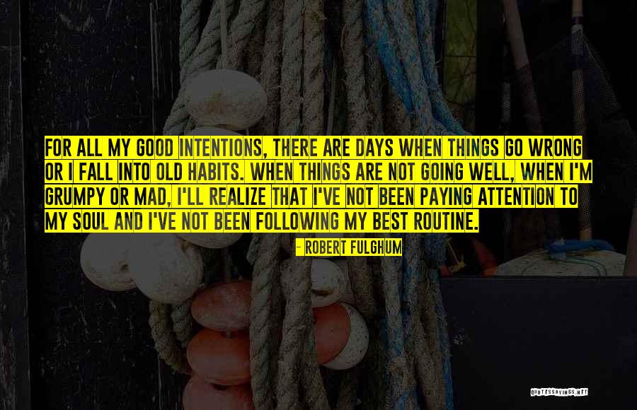 My Intentions Are Good Quotes By Robert Fulghum