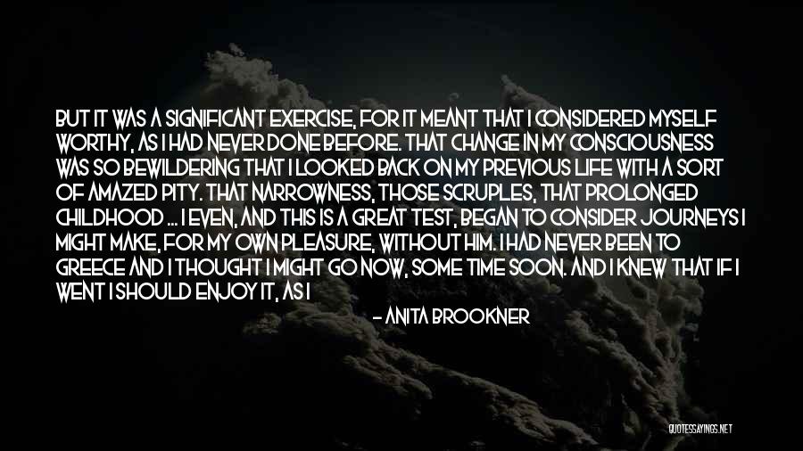 My Journey Back To Life Quotes By Anita Brookner