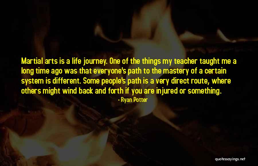 My Journey Back To Life Quotes By Ryan Potter