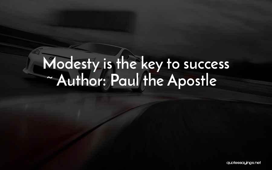 My Key To Success Quotes By Paul The Apostle