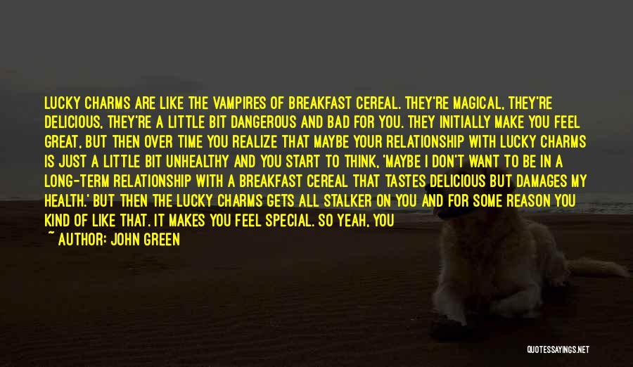 My Kind Of Breakfast Quotes By John Green