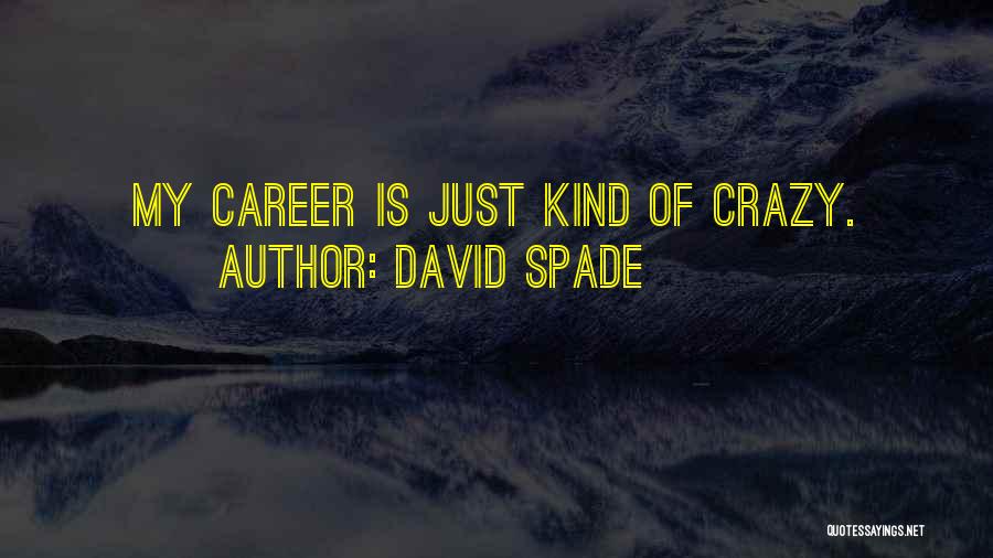 My Kind Of Crazy Quotes By David Spade