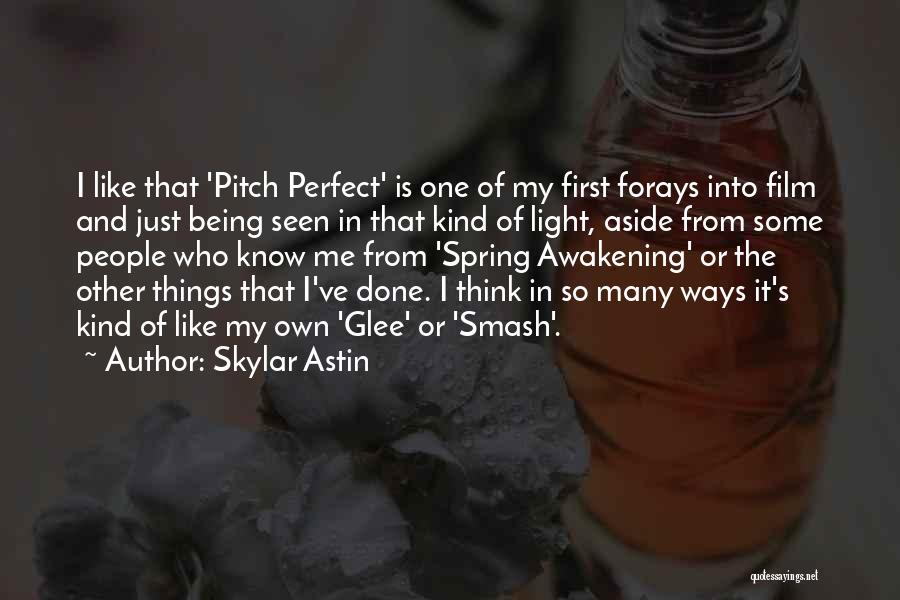 My Kind Of Perfect Quotes By Skylar Astin