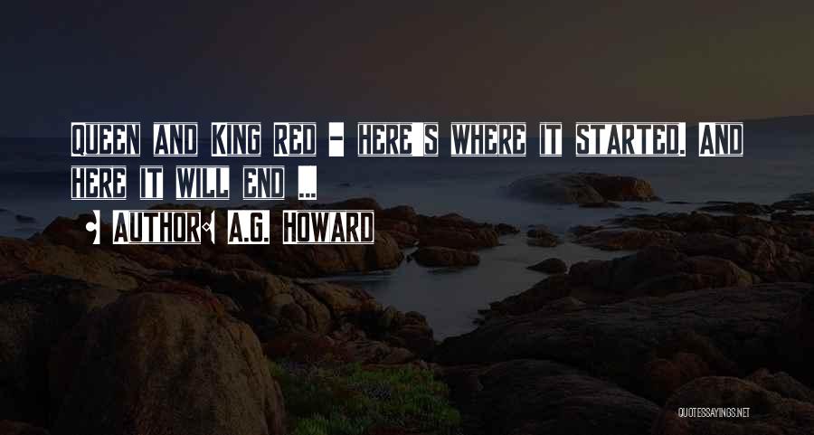 My King His Queen Quotes By A.G. Howard