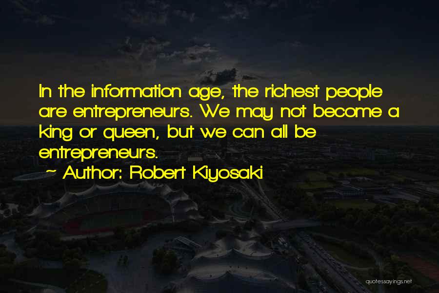 My King His Queen Quotes By Robert Kiyosaki