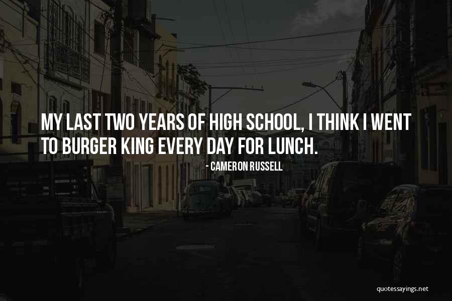 My Last Day Quotes By Cameron Russell My Last Day Quotes By Cameron Russell