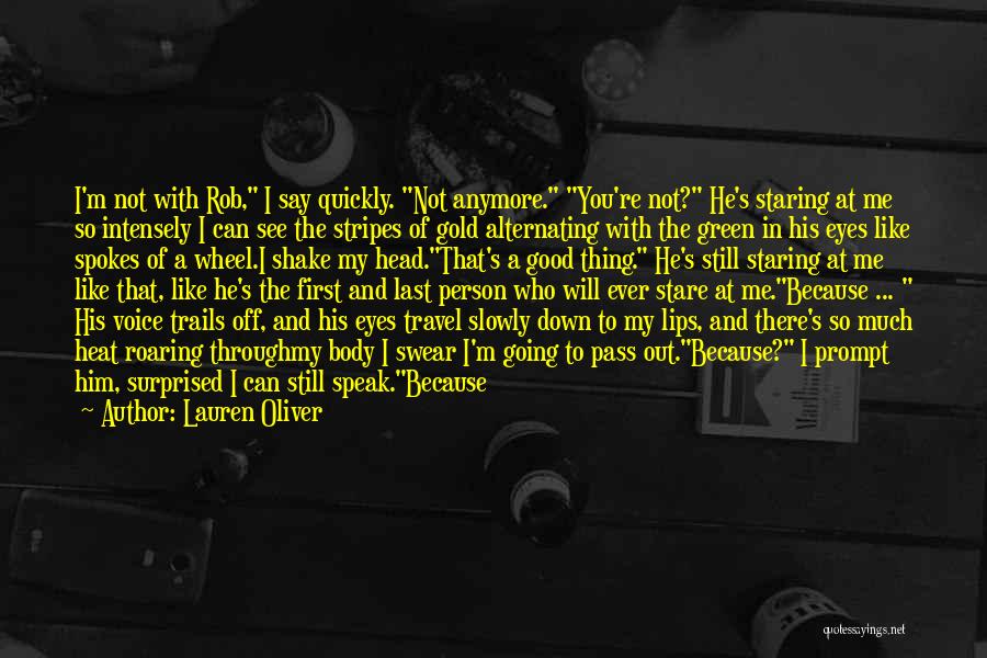 My Last Kiss Quotes By Lauren Oliver