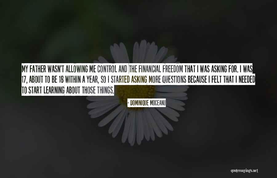 My Learning Quotes By Dominique Moceanu My Learning Quotes By Dominique Moceanu