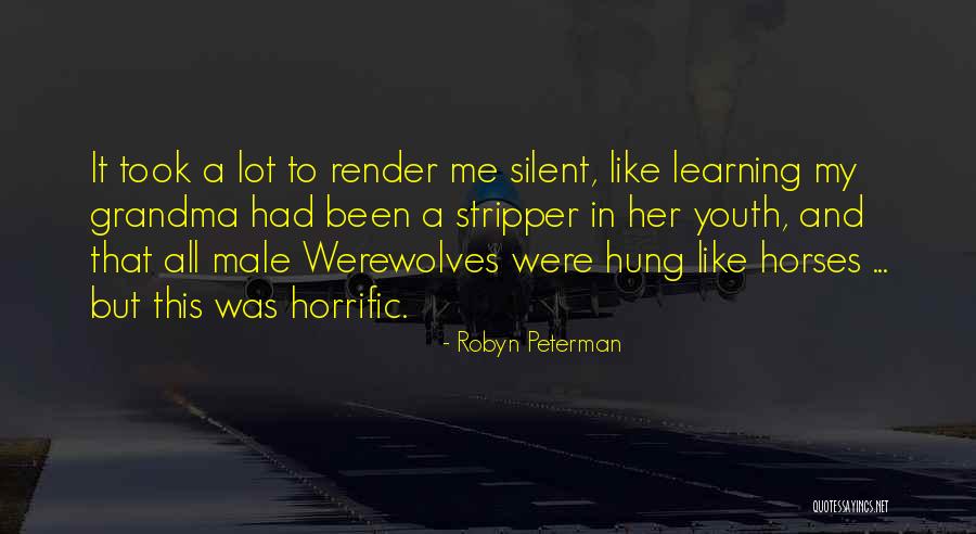 My Learning Quotes By Robyn Peterman My Learning Quotes By Robyn Peterman