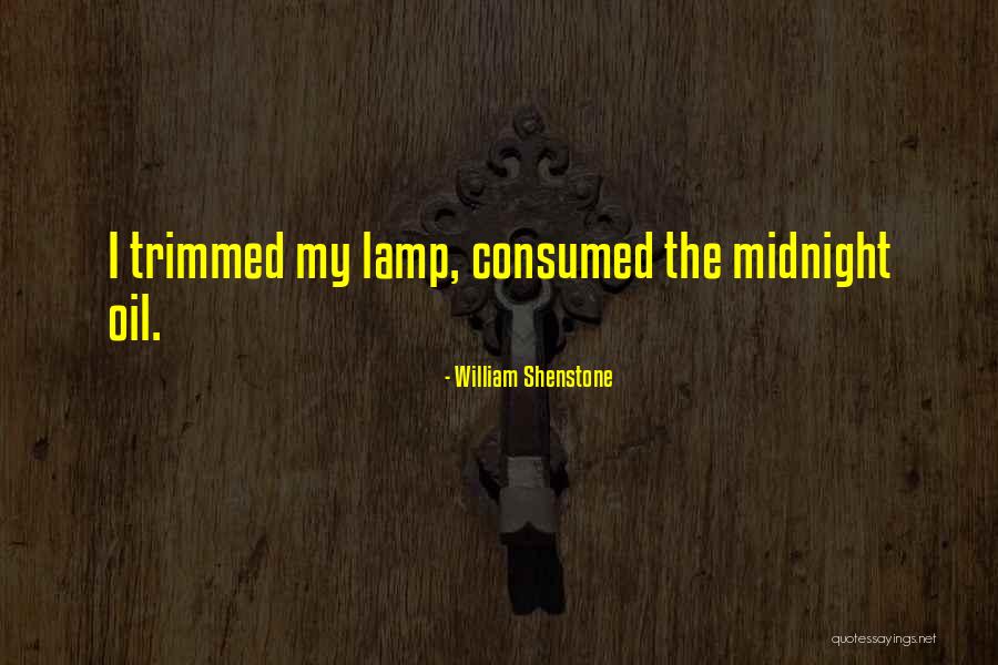 My Learning Quotes By William Shenstone