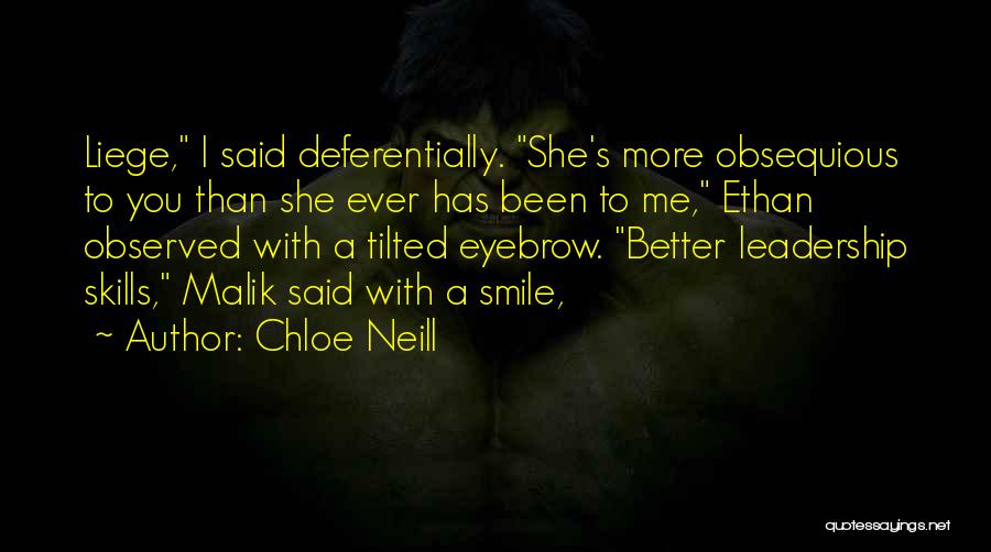 My Liege Quotes By Chloe Neill