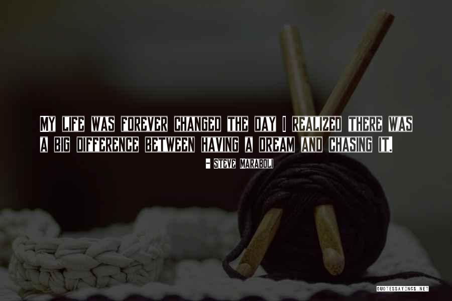 My Life Changed Forever Quotes By Steve Maraboli My Life Changed Forever Quotes By Steve Maraboli