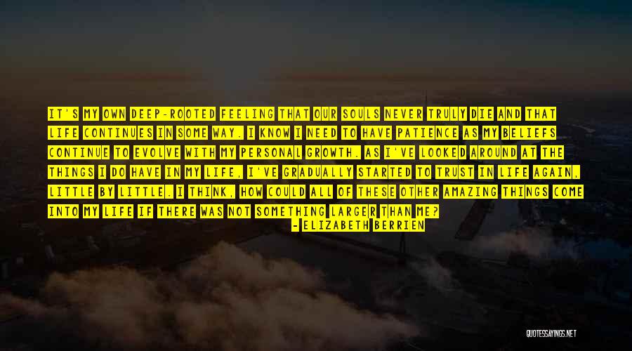 My Life Continues Quotes By Elizabeth Berrien My Life Continues Quotes By Elizabeth Berrien