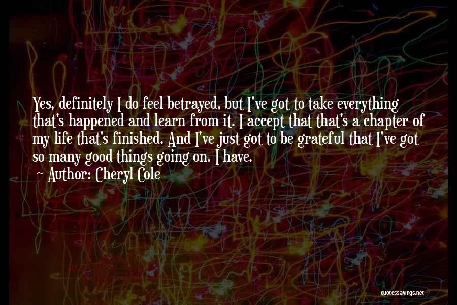 My Life Finished Quotes By Cheryl Cole