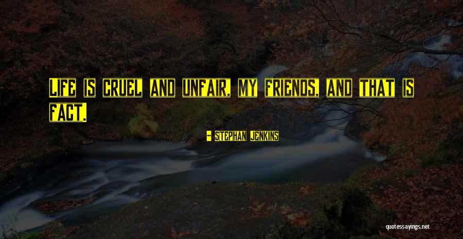 My Life Hard Times Quotes By Stephan Jenkins