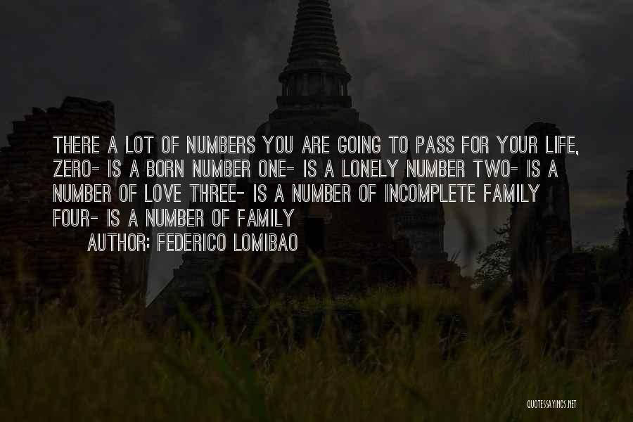 My Life Incomplete Without You Quotes By Federico Lomibao