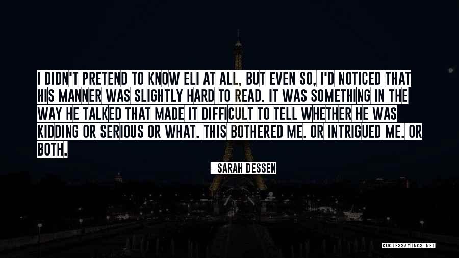 My Life Is Not A Joke Quotes By Sarah Dessen My Life Is Not A Joke Quotes By Sarah Dessen