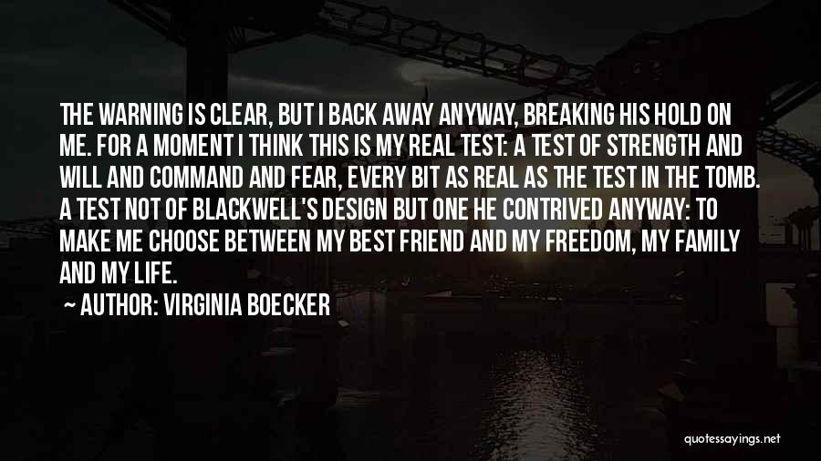 My Life Is On Hold Quotes By Virginia Boecker