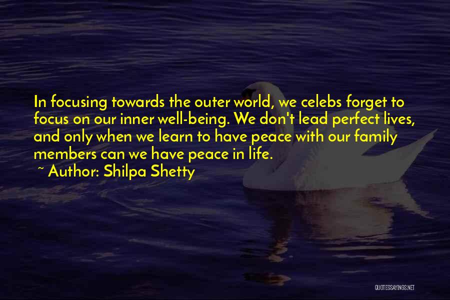 My Life Not Being Perfect Quotes By Shilpa Shetty