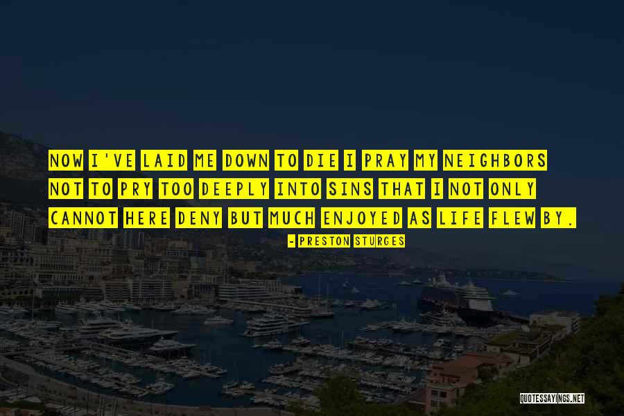 My Life Now Quotes By Preston Sturges My Life Now Quotes By Preston Sturges