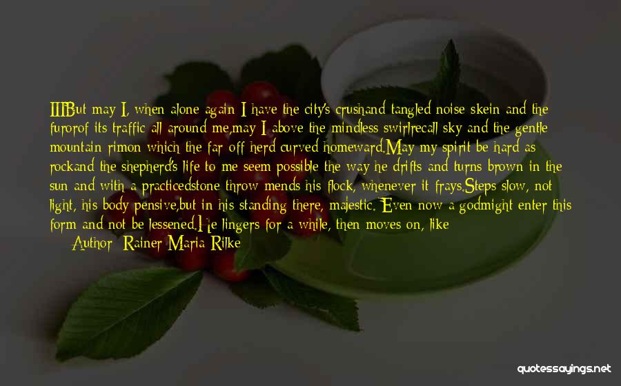 My Life Now Quotes By Rainer Maria Rilke