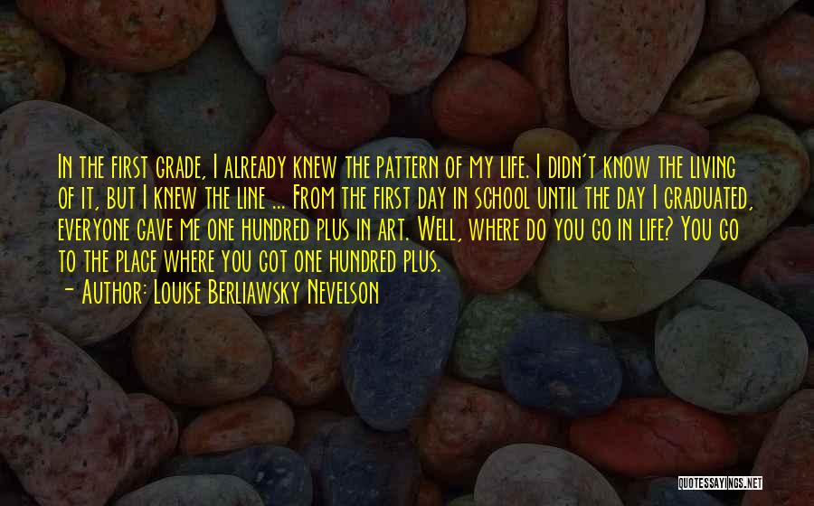 My Life One Line Quotes By Louise Berliawsky Nevelson